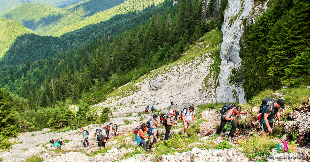 La Zaplaz in Piatra Craiului