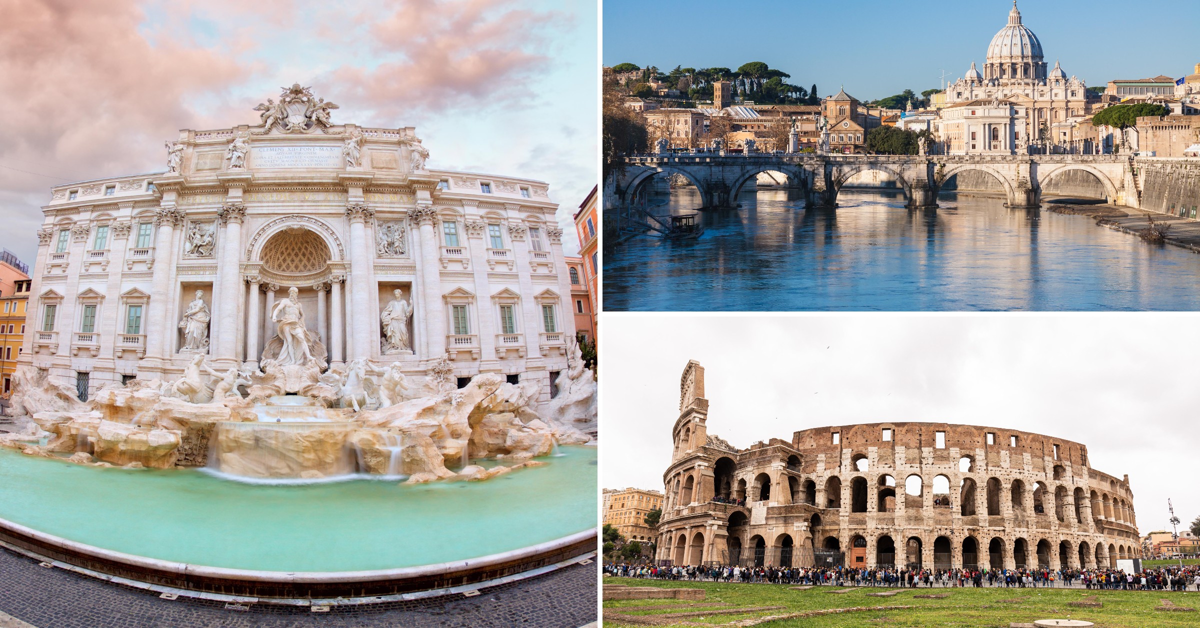 Descoperă Roma, orașul istoriei și culturii, în luna februarie alături de noi! Vizitează Colosseum, Fontana di Trevi, Pantheon, Vatican și Capela Sixtină