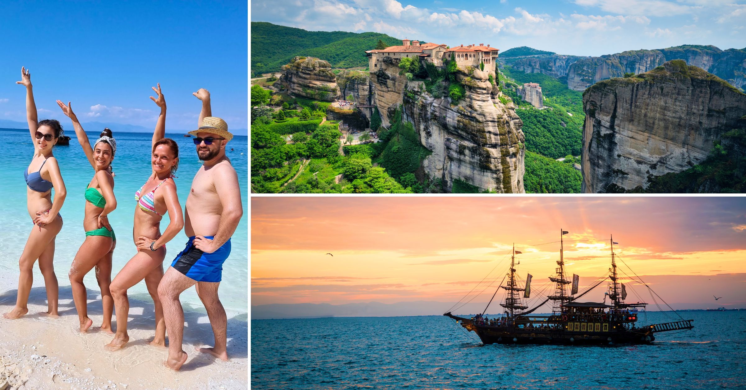 Descoperă relaxarea și aventura în Grecia! zile pline de istorie, tradiție și peisaje spectaculoase. Vizitează Baile termale Pozar, explorează Meteora și Muntele Athos, iar în fiecare zi te așteaptă o nouă destinație fascinantă