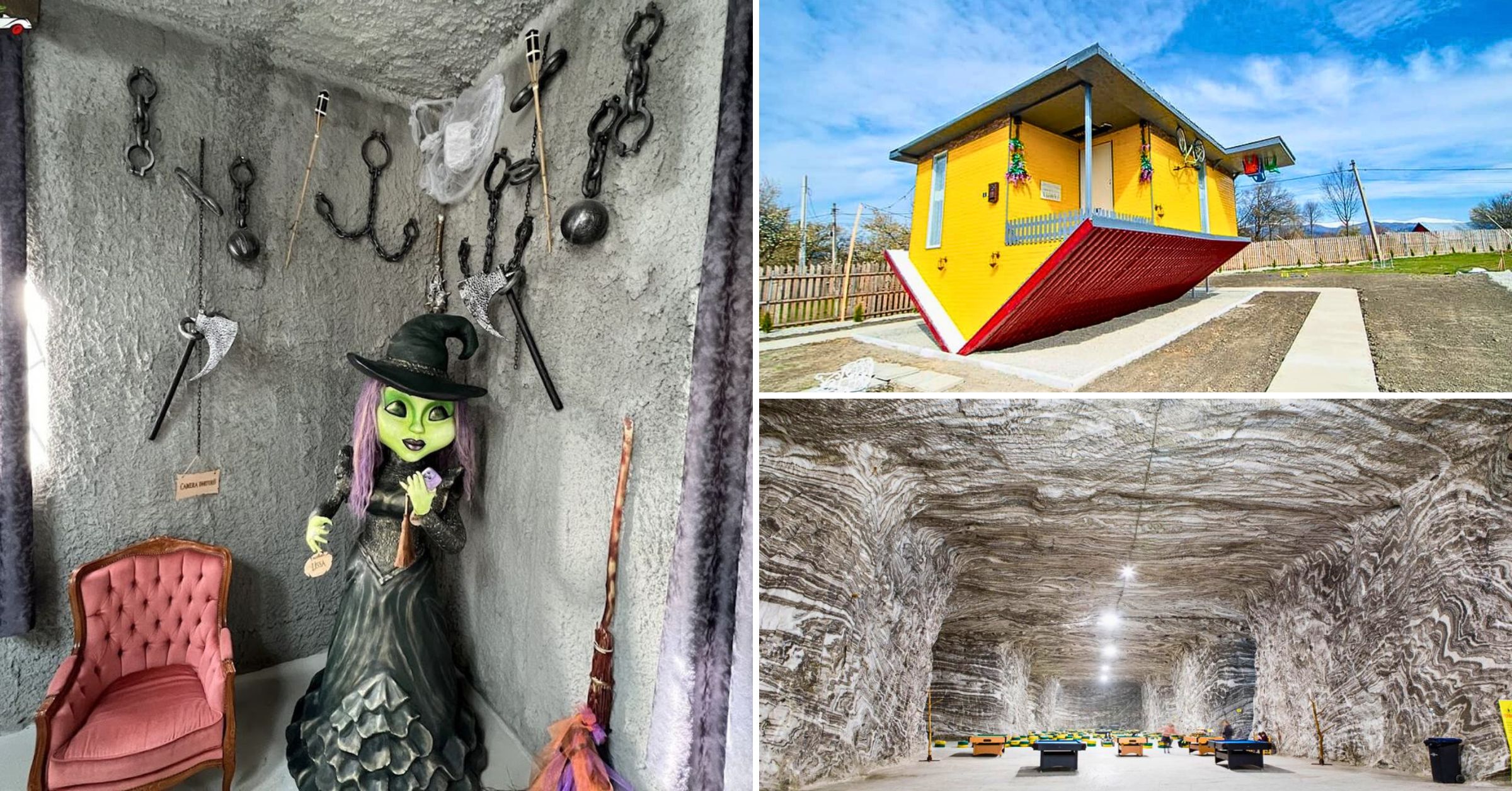 Excursie la Salina Ocnele Mari, Peștera Muierilor și Castelul Vrăjitoarelor – turism și aventură în România