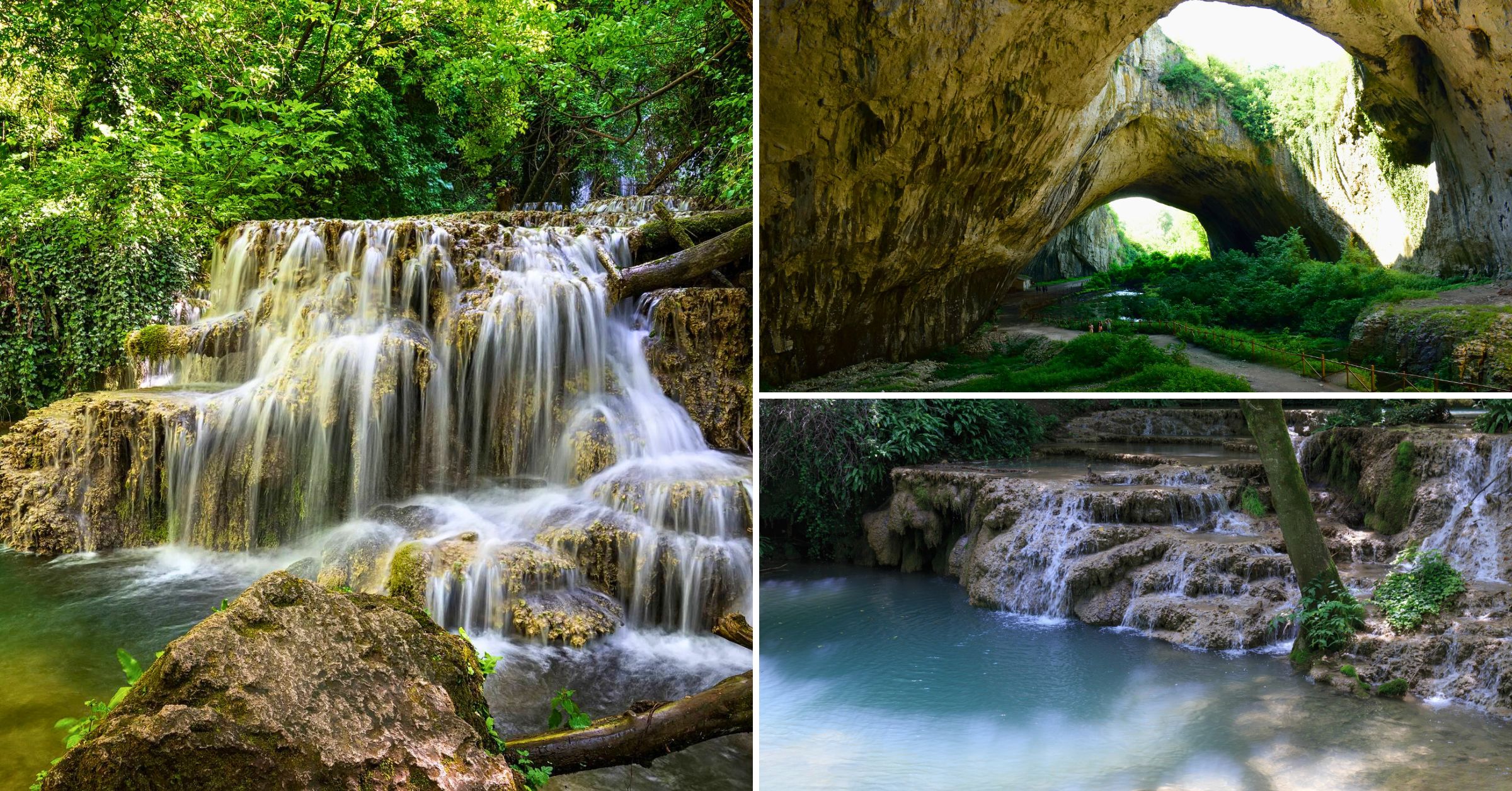 Cascadele Krushuna, Bulgaria – excursie de grup în iunie