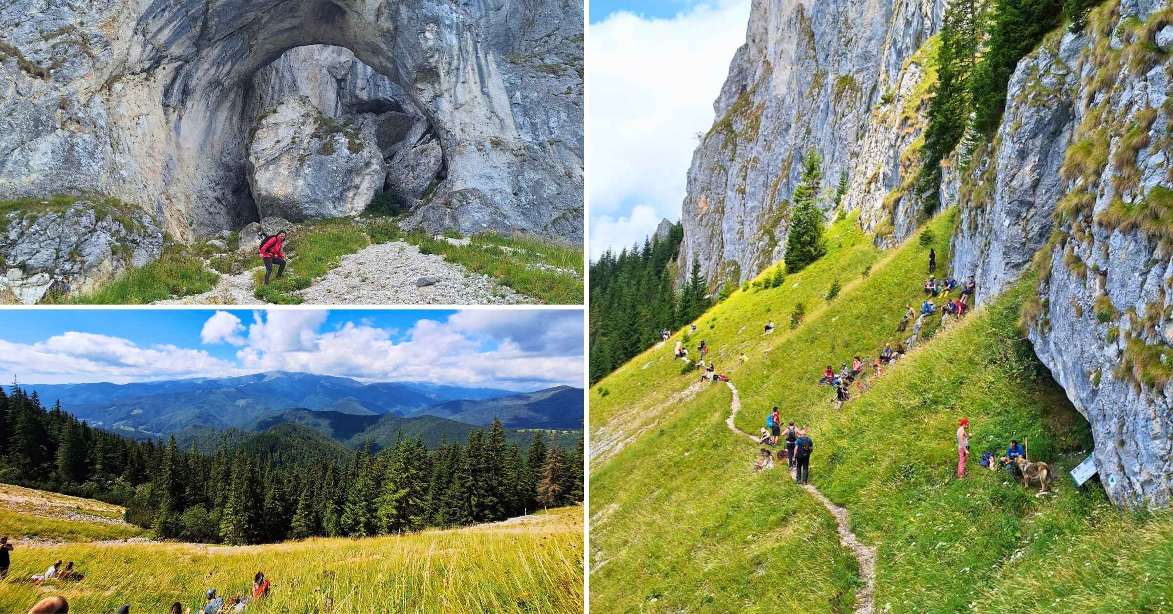 Drumetie montana la Cerdacul Stanciului in Piatra Craiului, cu peisaje spectaculoase si formatiuni carstice unice