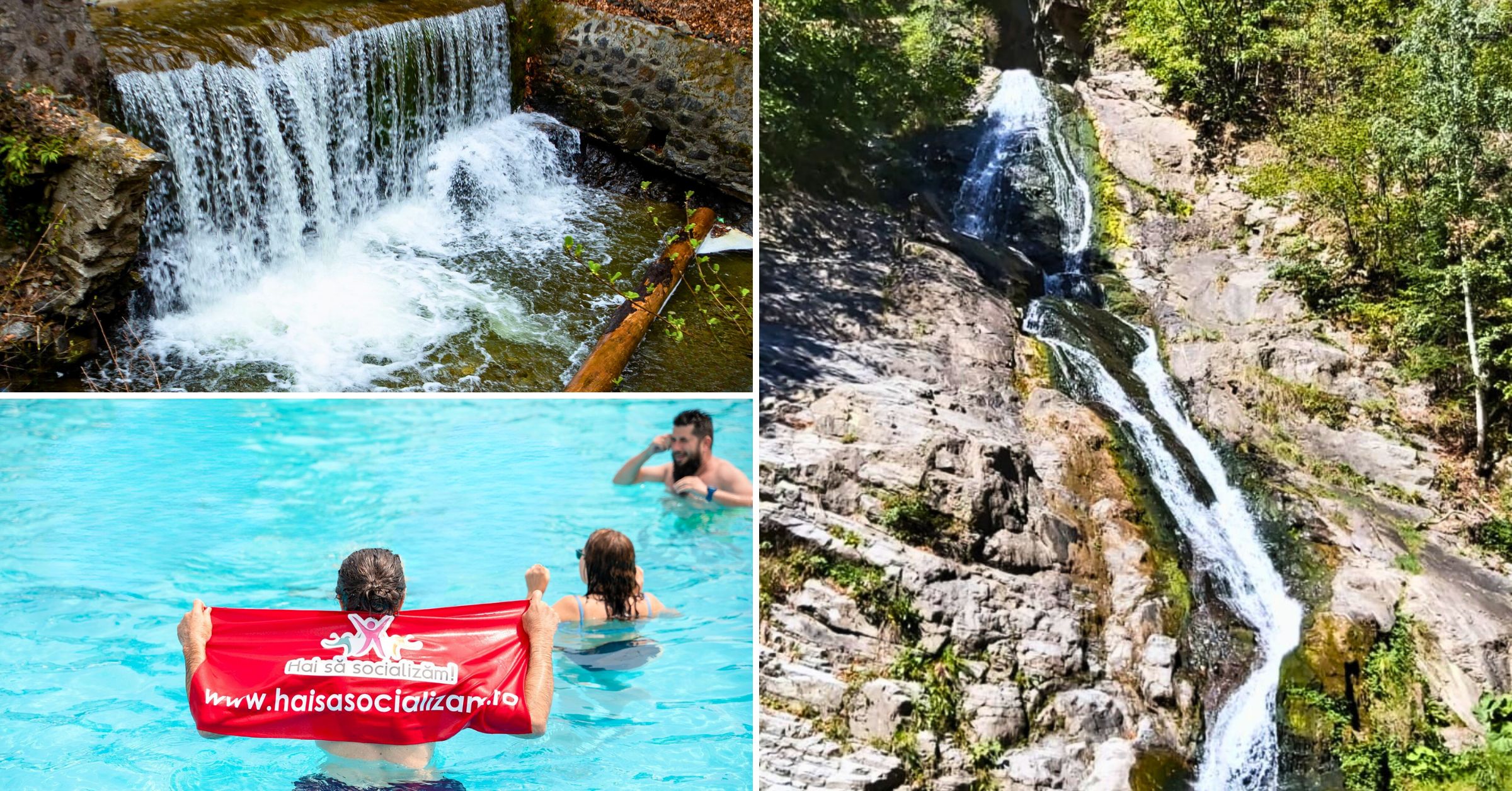 Drumetie usoara la Cascada Lotrisor si relaxare la piscina in Calimanesti, excursie organizata cu Hai sa Socializam