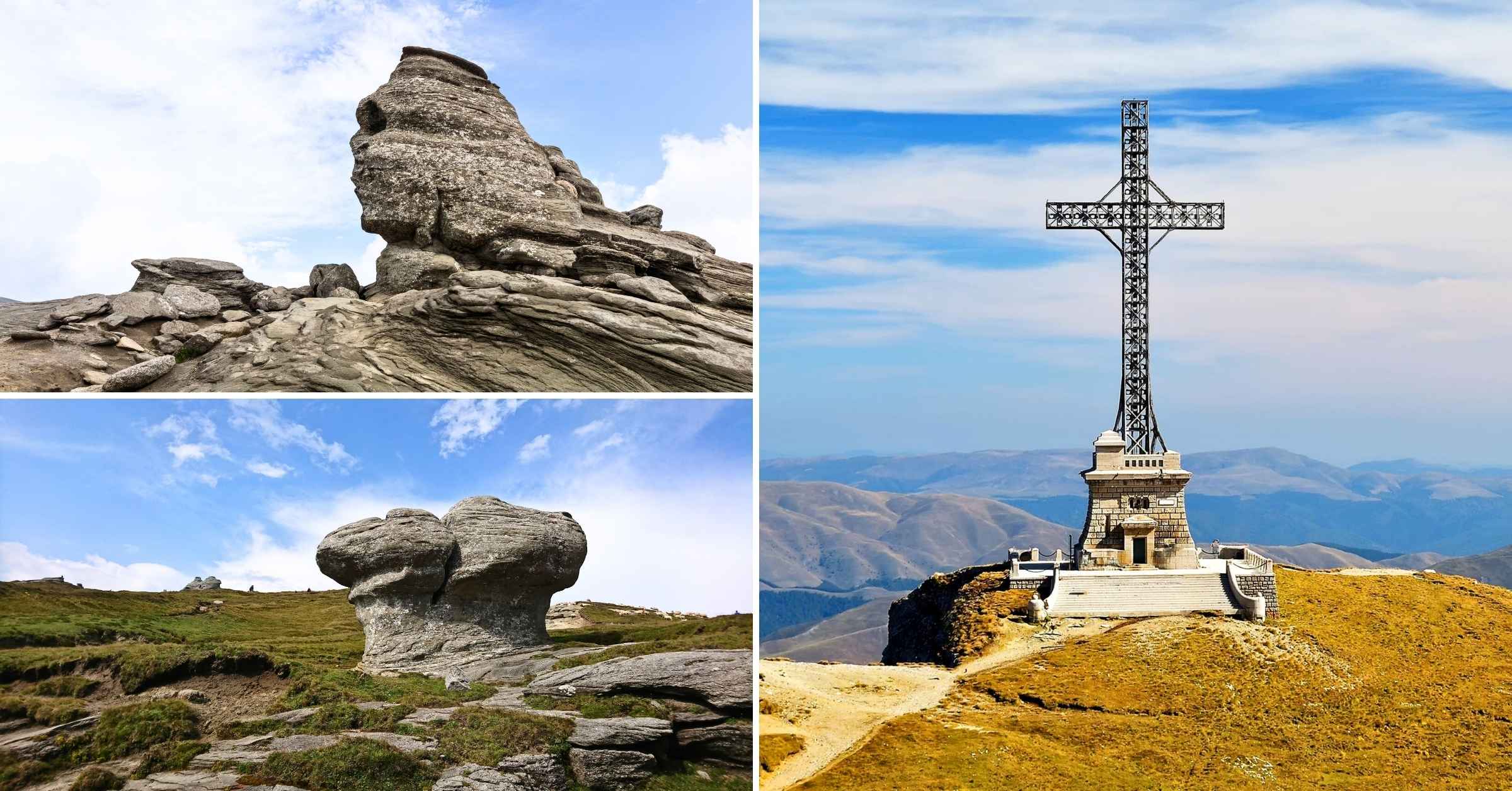 traseu montan in Bucegi spre Babele, Crucea Caraiman si Cabana Piatra Arsa
