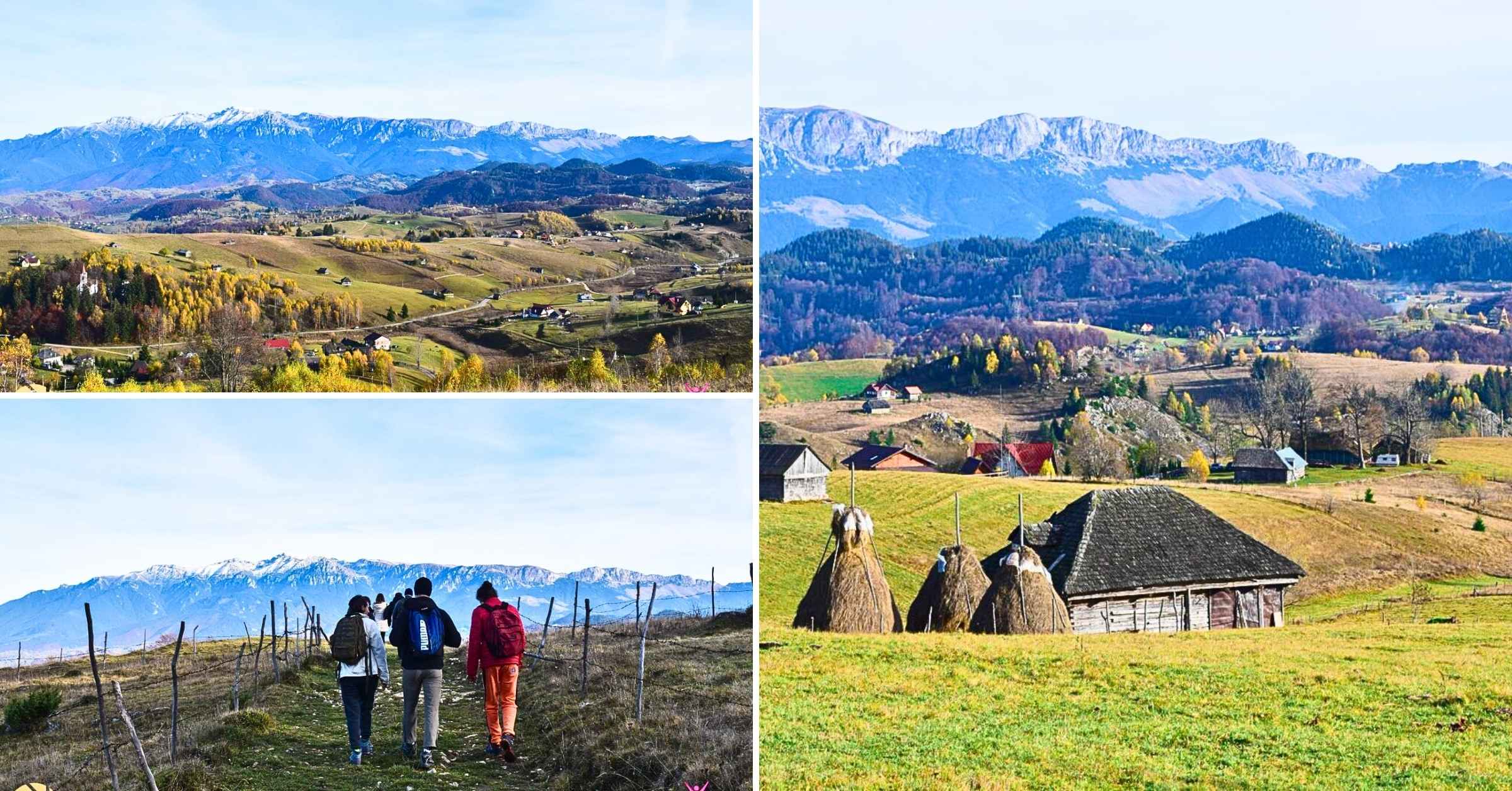 Drumetie de weekend in Sirnea, traseu montan Piatra Craiului, peisaje de toamna