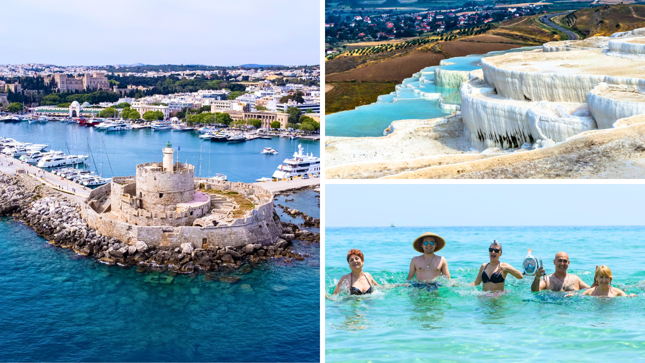 Circuit Antalya Fethiye Rodos Pamukkale 7 nopti cu zbor charter din Bucuresti – vacanta organizata Hai sa socializam